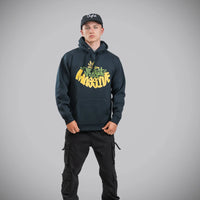 Navy Junglist Massive Pullover Hoody