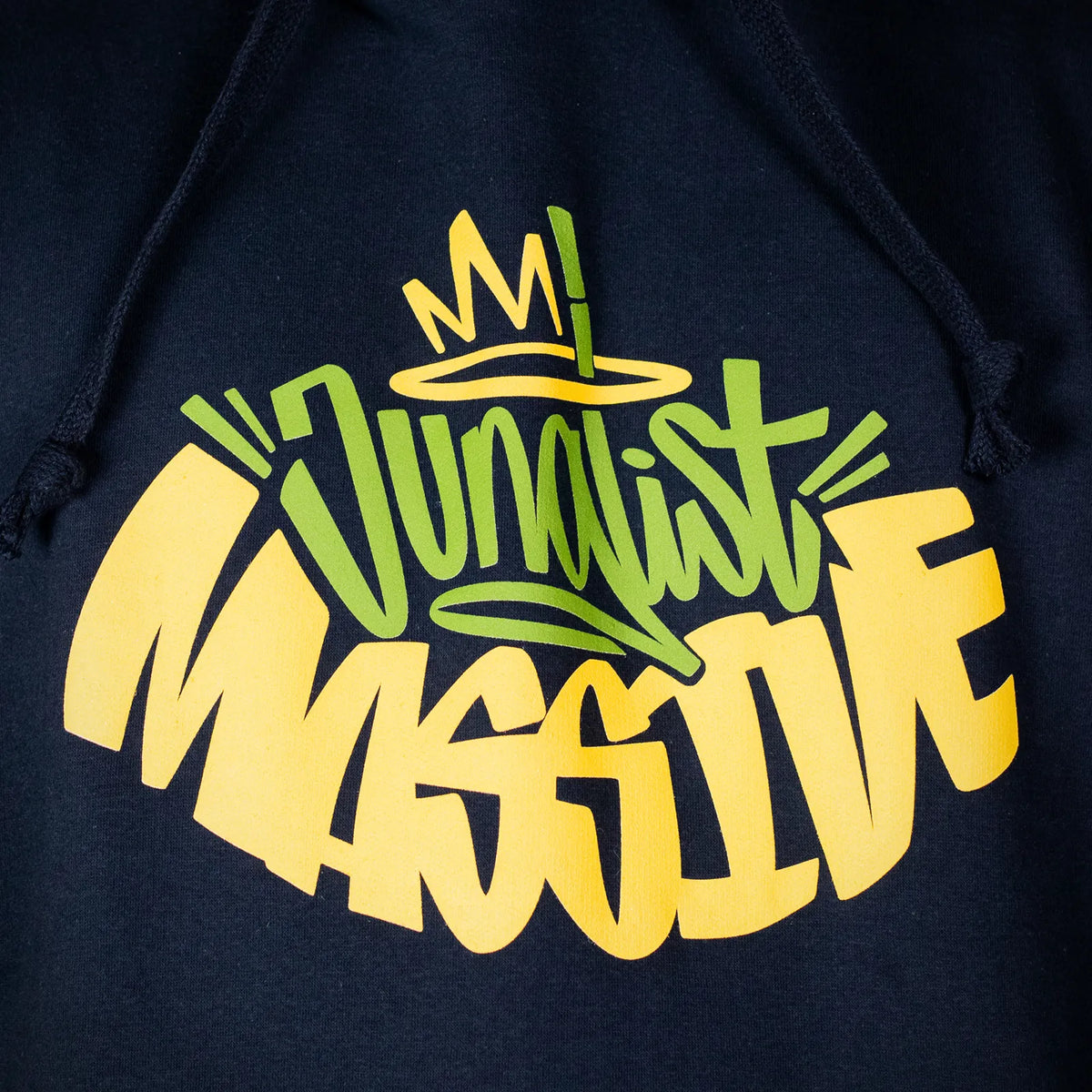 Navy Junglist Massive Pullover Hoody