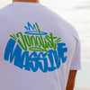 White Junglist Massive Back Print