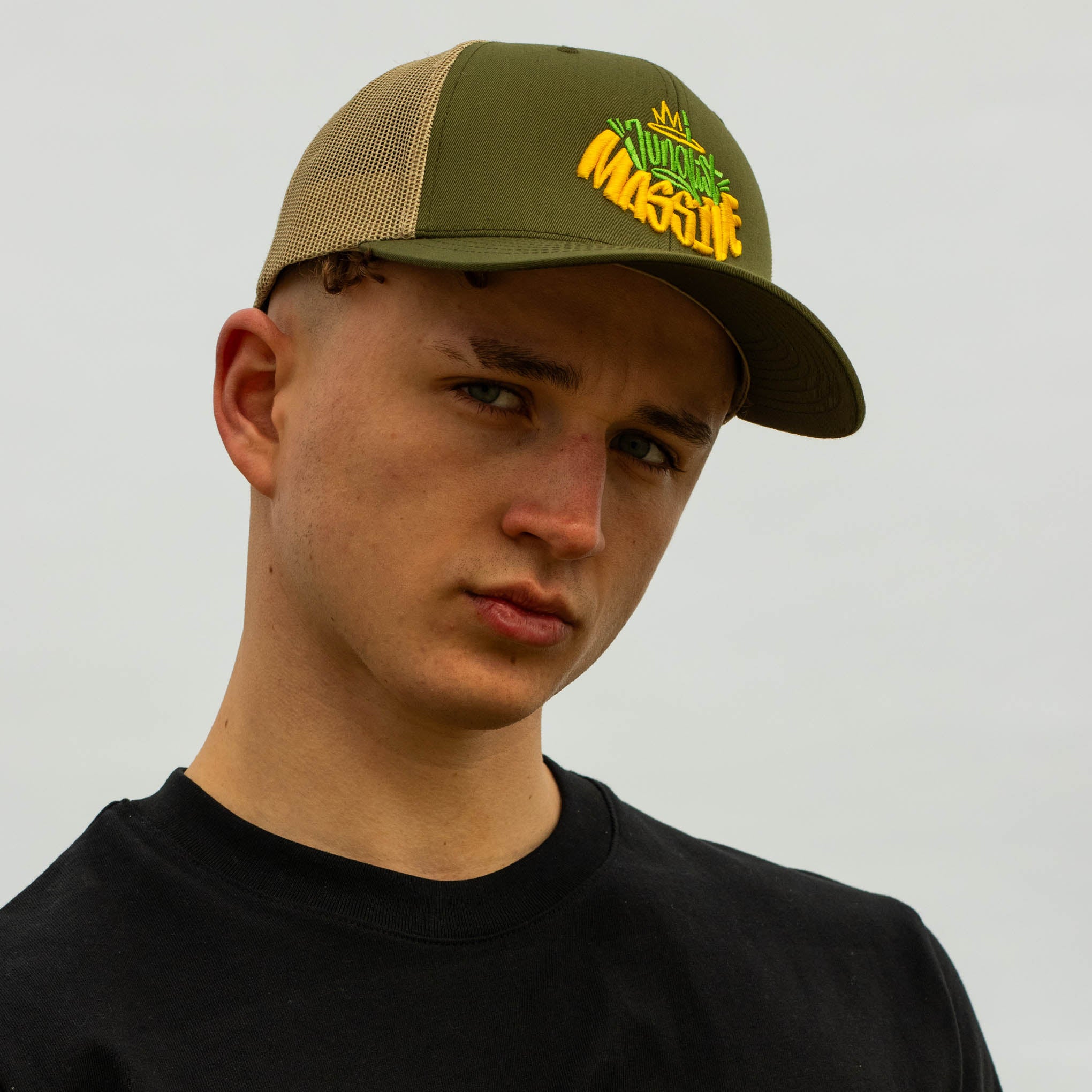 Junglist Massive Olive Trucker Cap