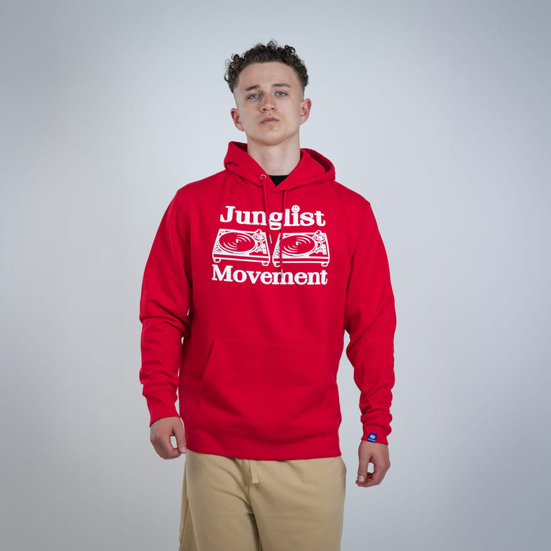 Junglist Movement Red Hoody