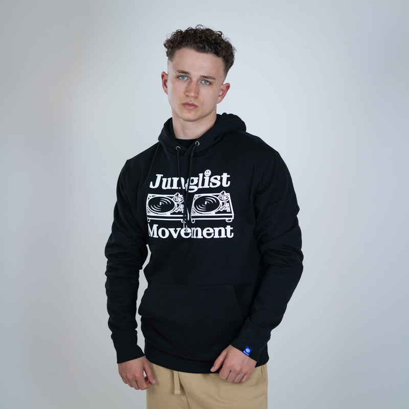Junglist Movement Hoody worn by a Junglist