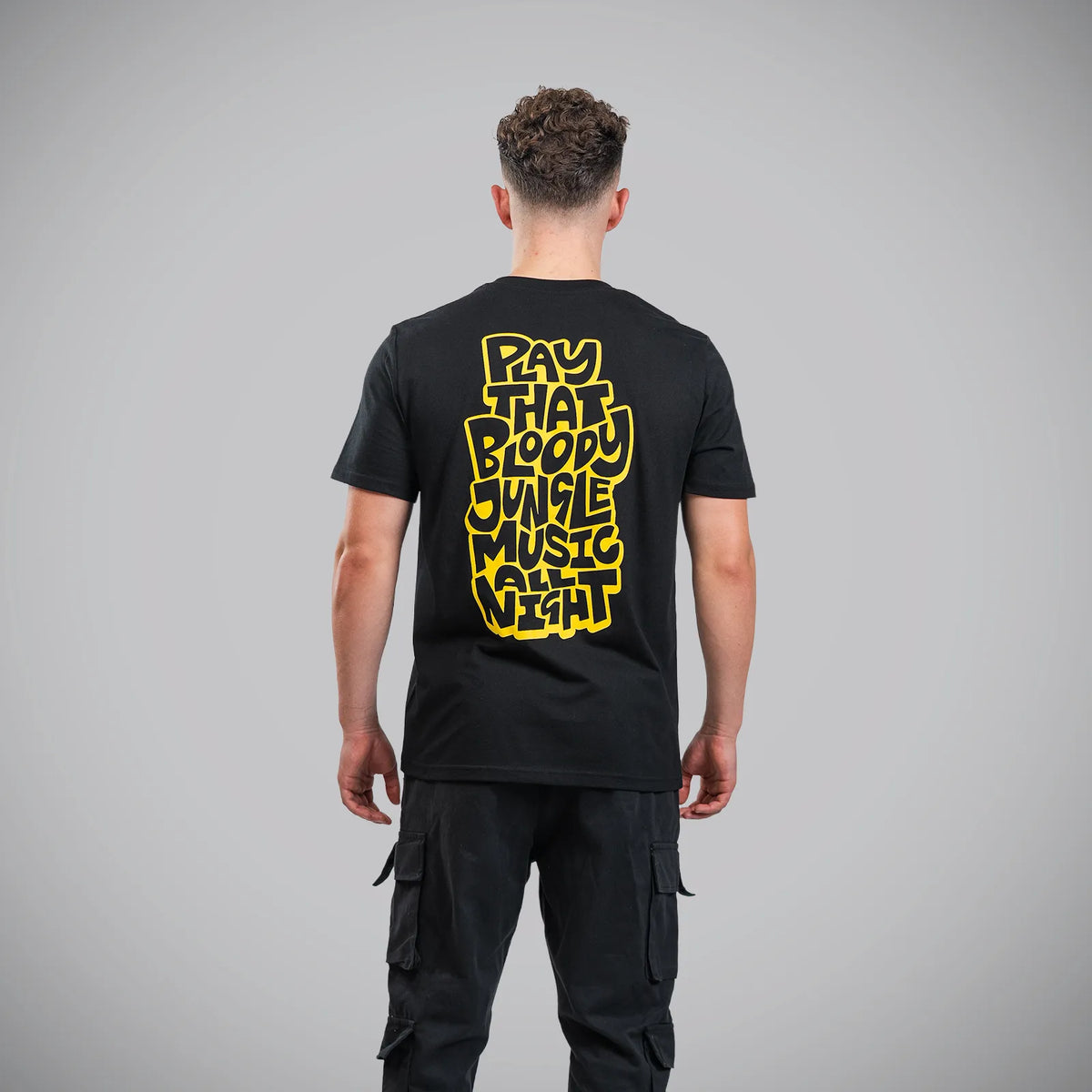 Junglist T-Shirt Play That Bloody Jungle Music All Night