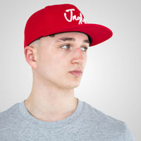 Red Junglist Snapback cap