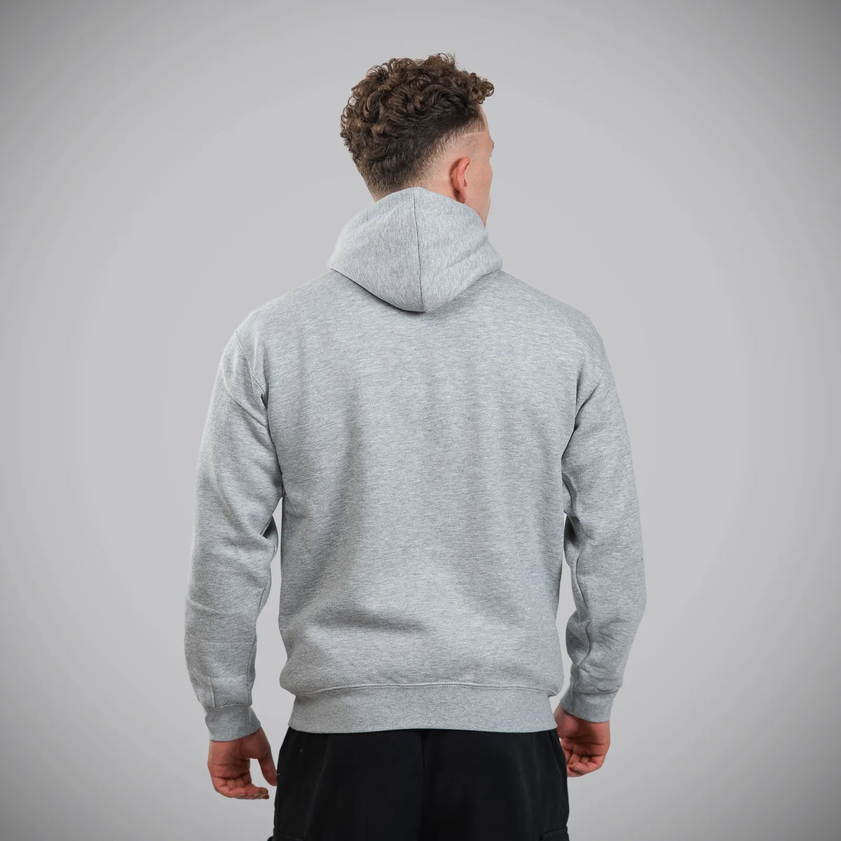 Junglist Remix Grey Hoody Back