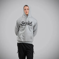 Junglist Remix Script Grey Hoody