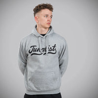 Junglist Remix Grey Hoody DnB Raver Hood