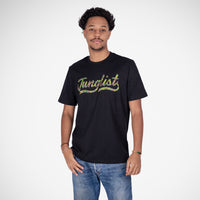 Camo on Black Junglist Script Remix with Vowels
