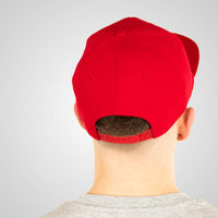 Red Junglist Snapback back