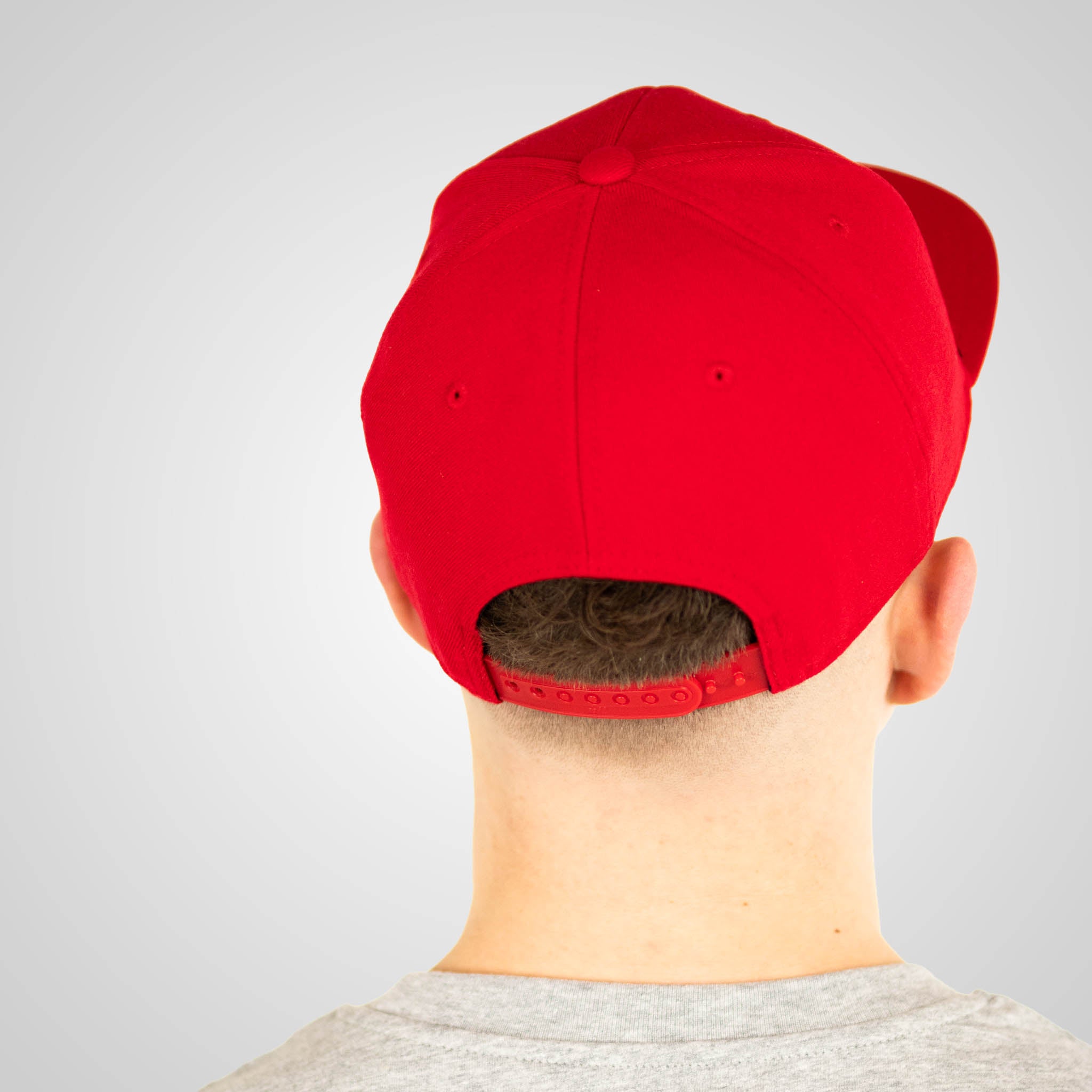 Red Junglist Snapback back