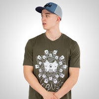 Green Junglist Soundsystem T-shirt