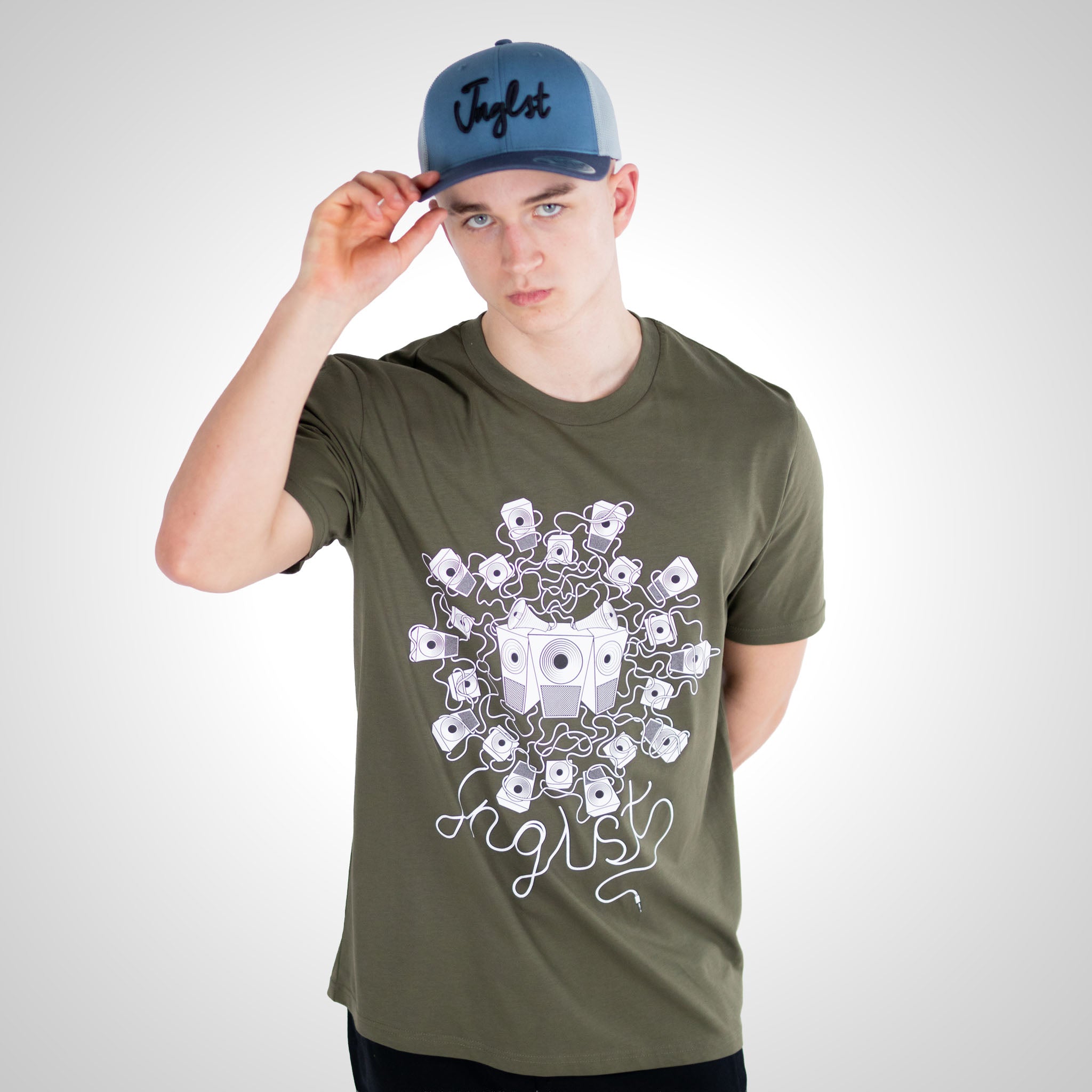 Green Junglist Soundsystem T-shirt
