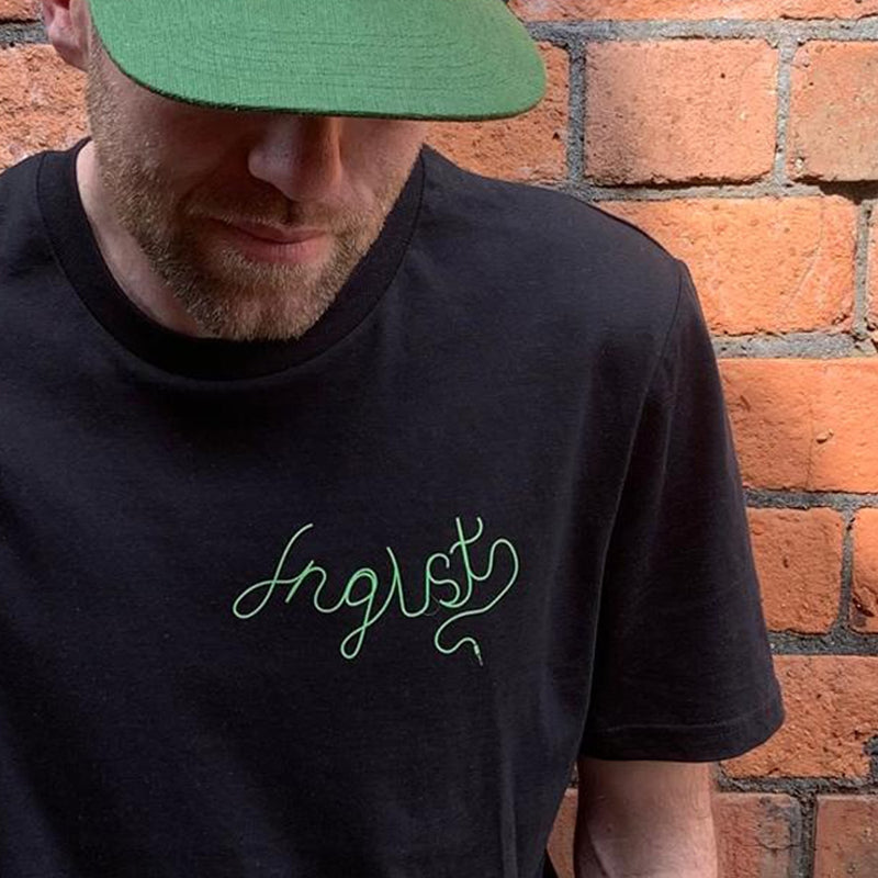 Junglist Soundsystem Black T Shirt Front