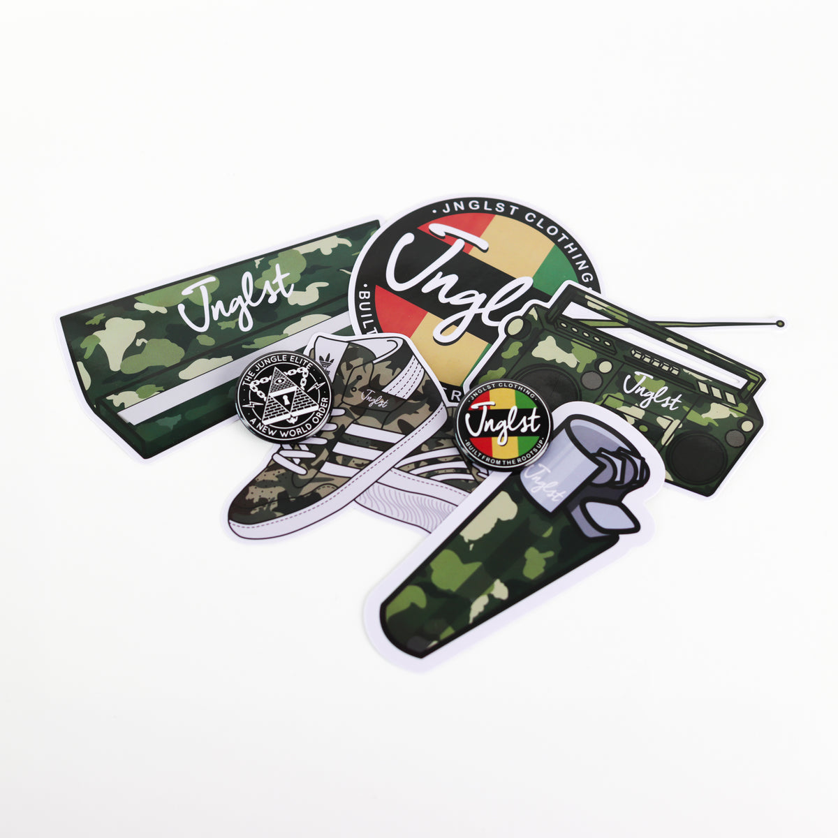 Junglist Sticker Pack