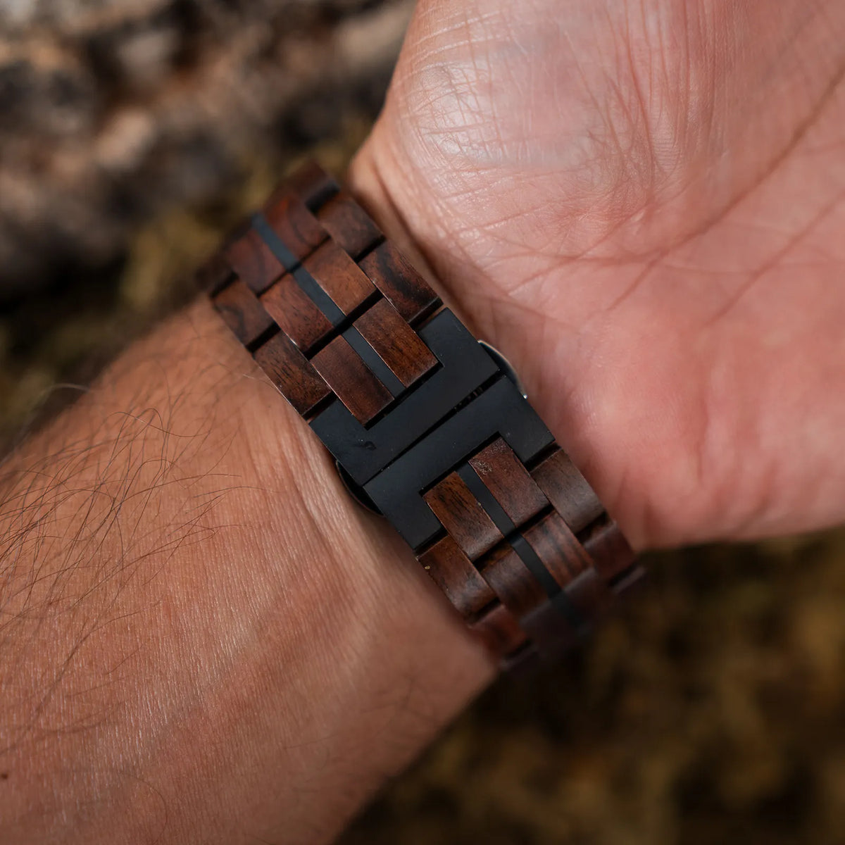 Jnglst Bamboo Watch Strap