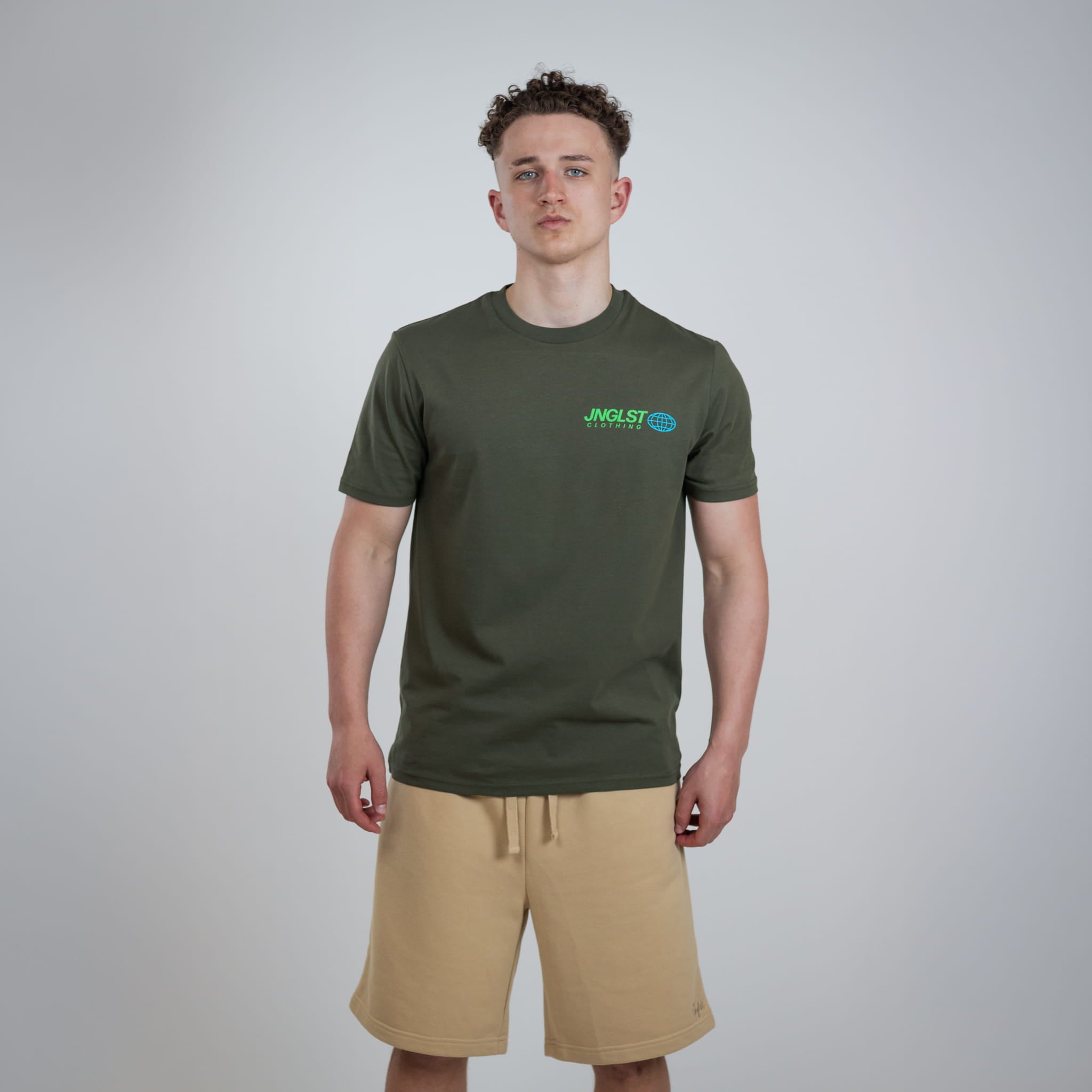 Junglist Tour Khaki T-Shirt