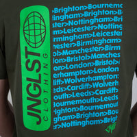 Junglist Tour Khaki T-Shirt