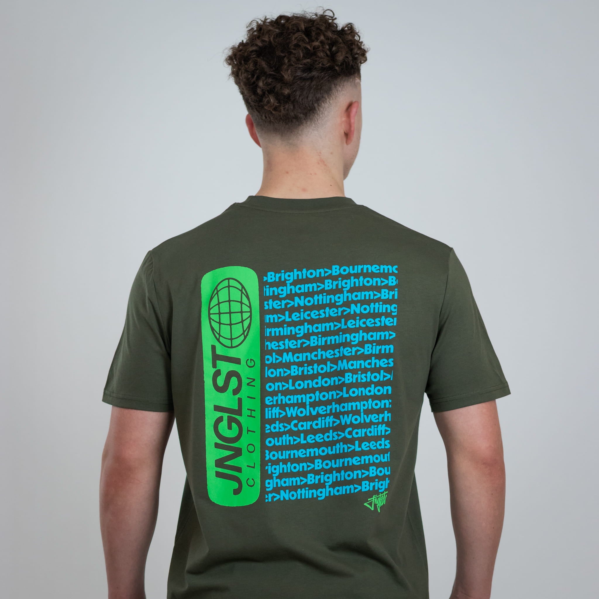 Junglist Tour Khaki T-Shirt