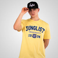 Junglist University Yellow T-Shirt