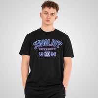 Junglist University Black T-Shirt