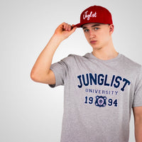 Junglist University Grey T-Shirt