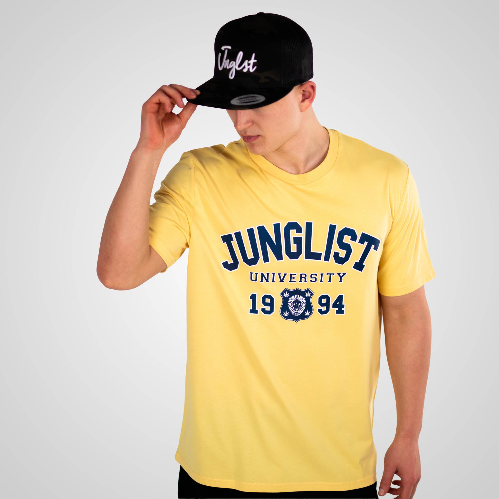 Junglist University Yellow T-Shirt