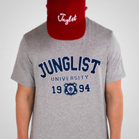Junglist University Grey T-Shirt
