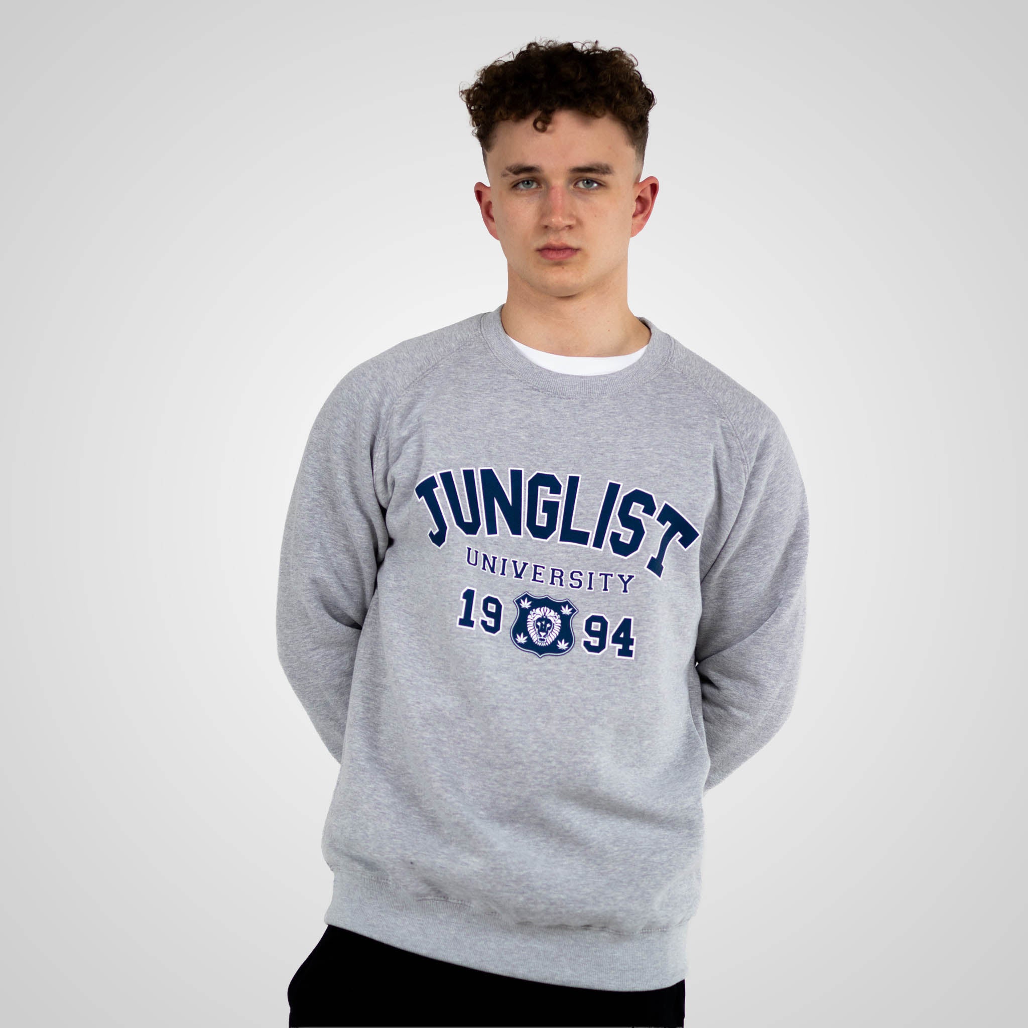 Junglist University Grey Sweatshirt