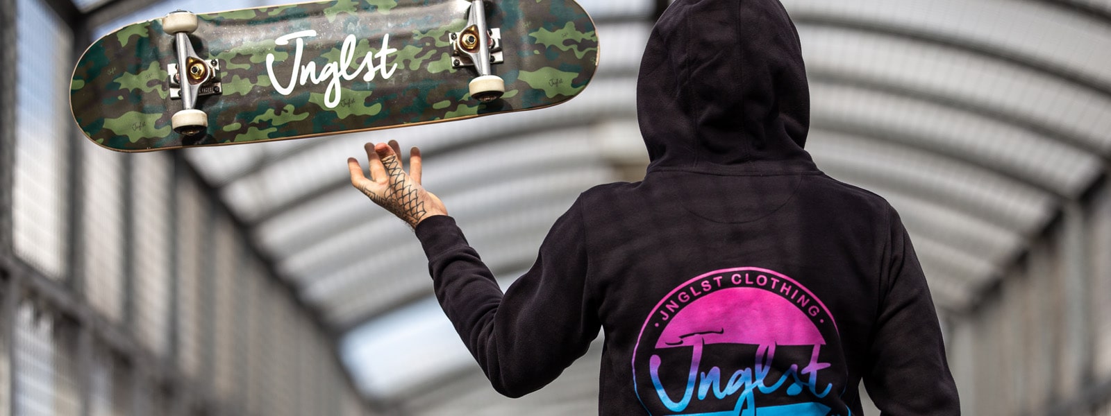 Junglist Hoody and Skateboard