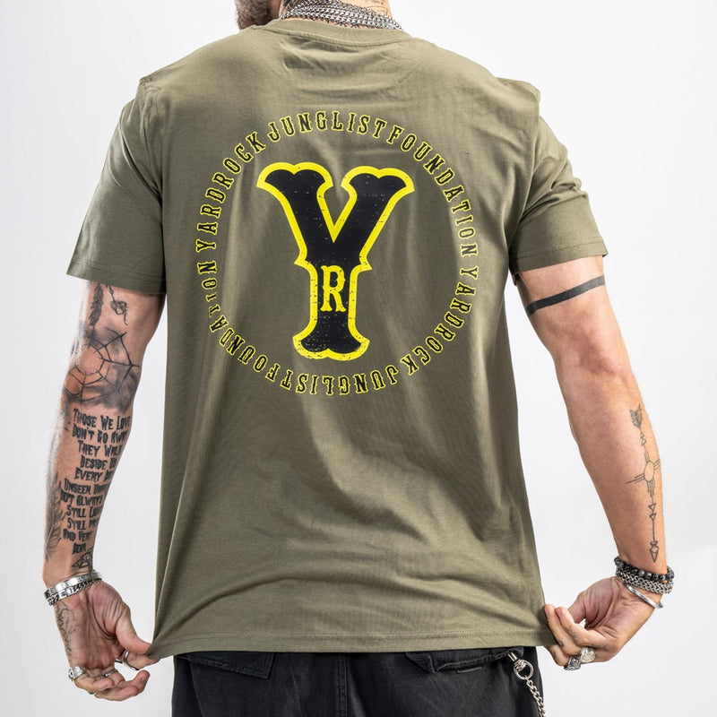 army green large back junglist print