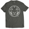 Junglist Yardrock Lion T Shirt in Khaki