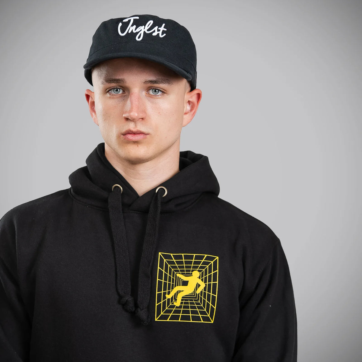 Jnglst Long Dark Tunnel Hoody front print