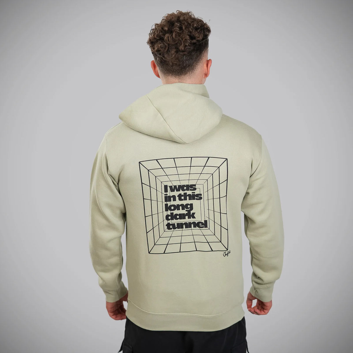 Long Dark Tunnel Jungle Pistachio Hoody Rave