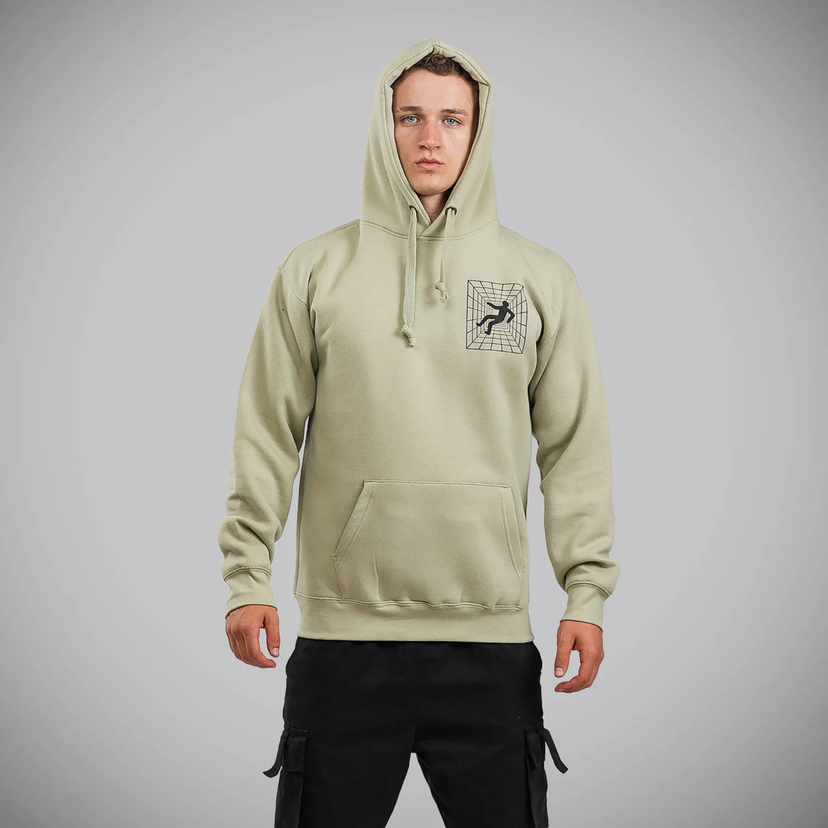 Long Dark Tunnel Jungle Pistachio Hoody