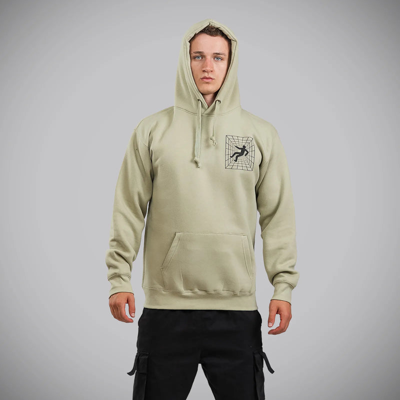 Long Dark Tunnel Jungle Pistachio Hoody