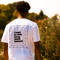 White Long Dark Tunnel T Shirt Back Junglist