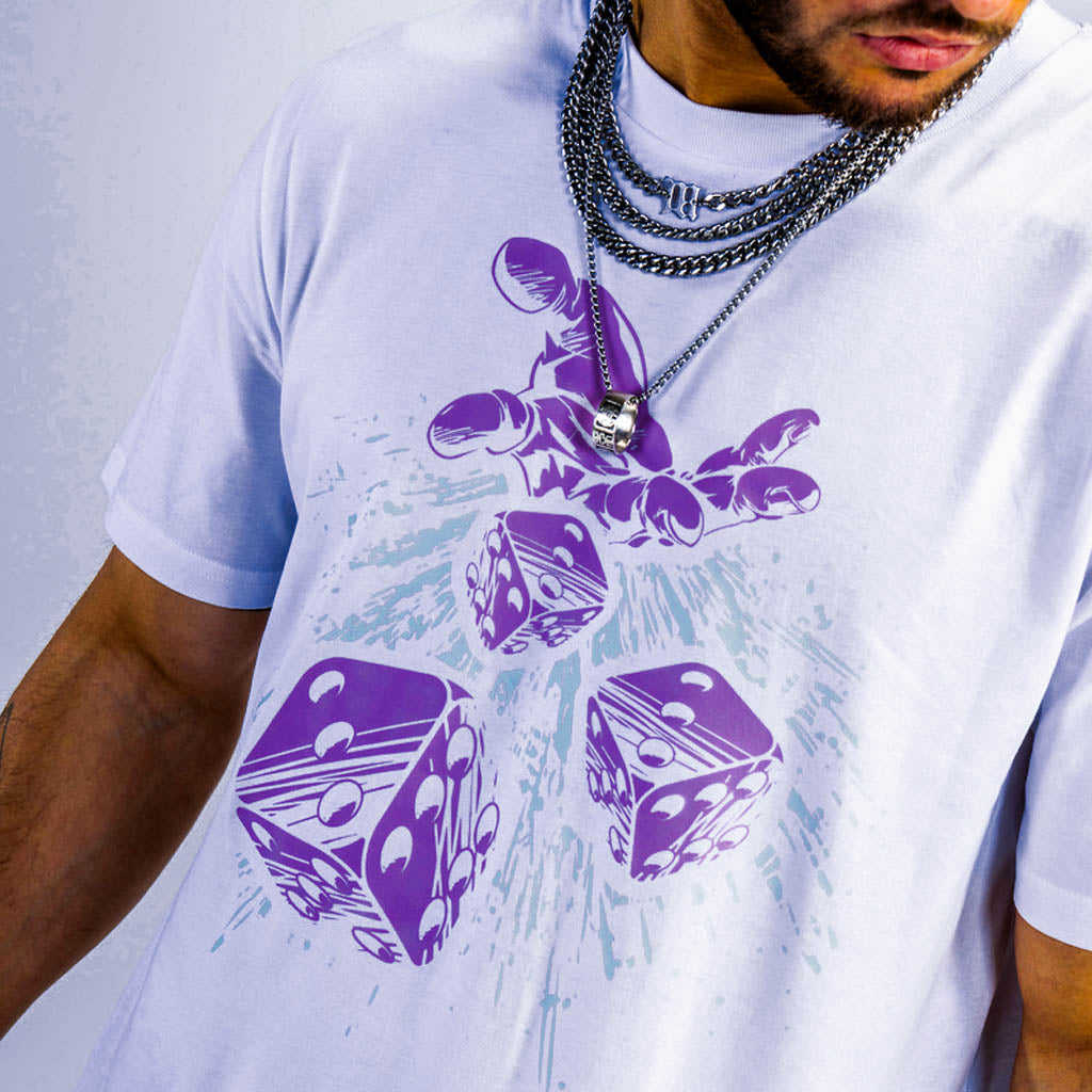 Triple 3 Skateboards Lucky Dice White T-Shirt