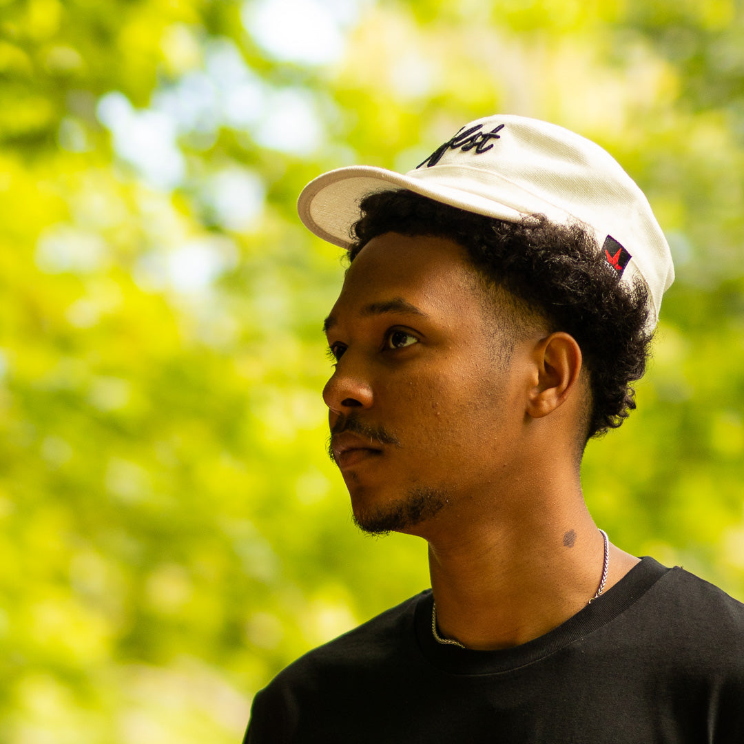 White Natural Hemp THTC Junglist Cap