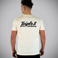 Triple 3 Skateboards 333 Boxed Natural T-Shirt