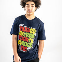 Navy Junglist Bombsquad T Shirt