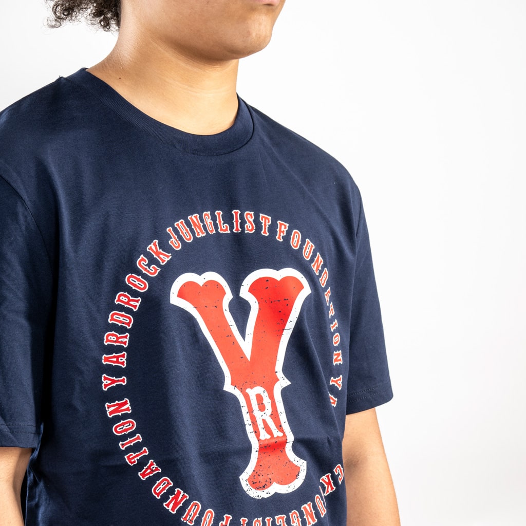 Navy Yardrock Jungle Drum and Bass T Shirt