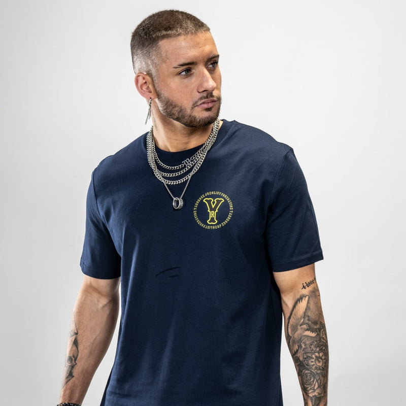 Navy Yardrock T Shirt Vintage Distressed