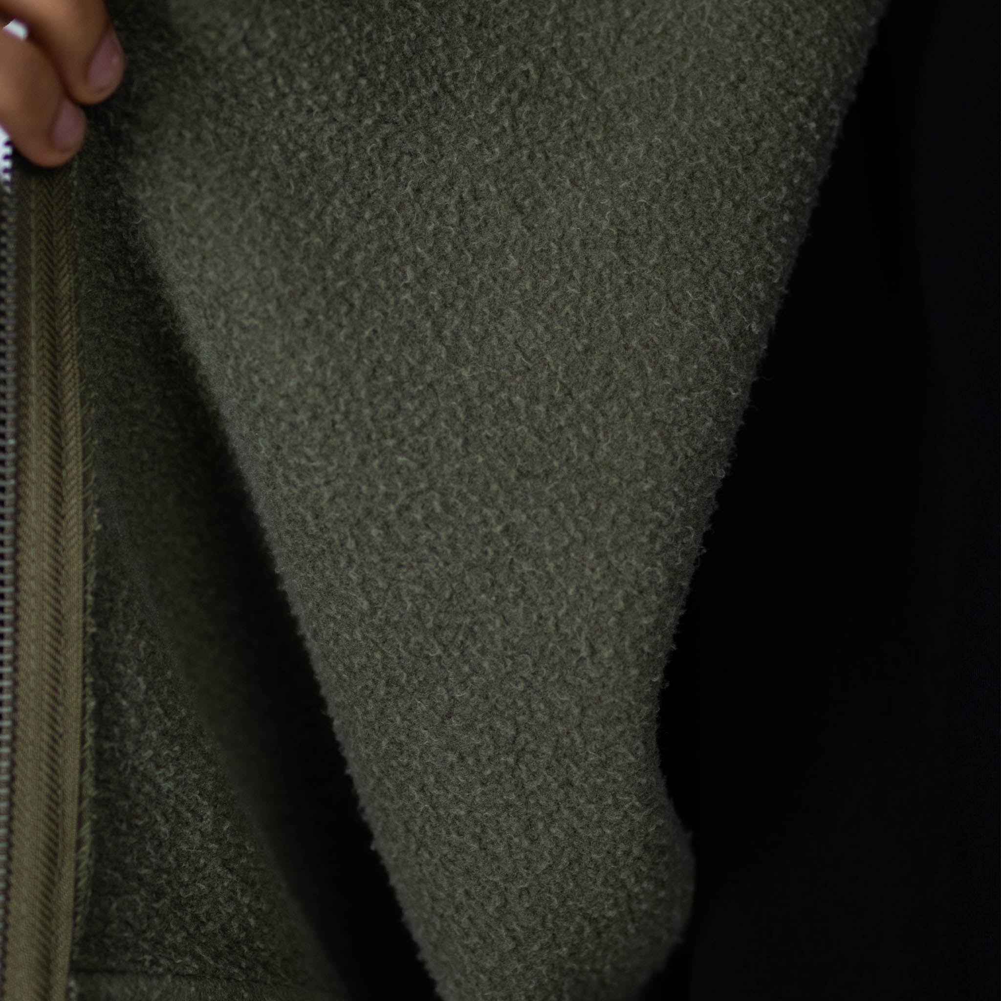 Inside fleece lining