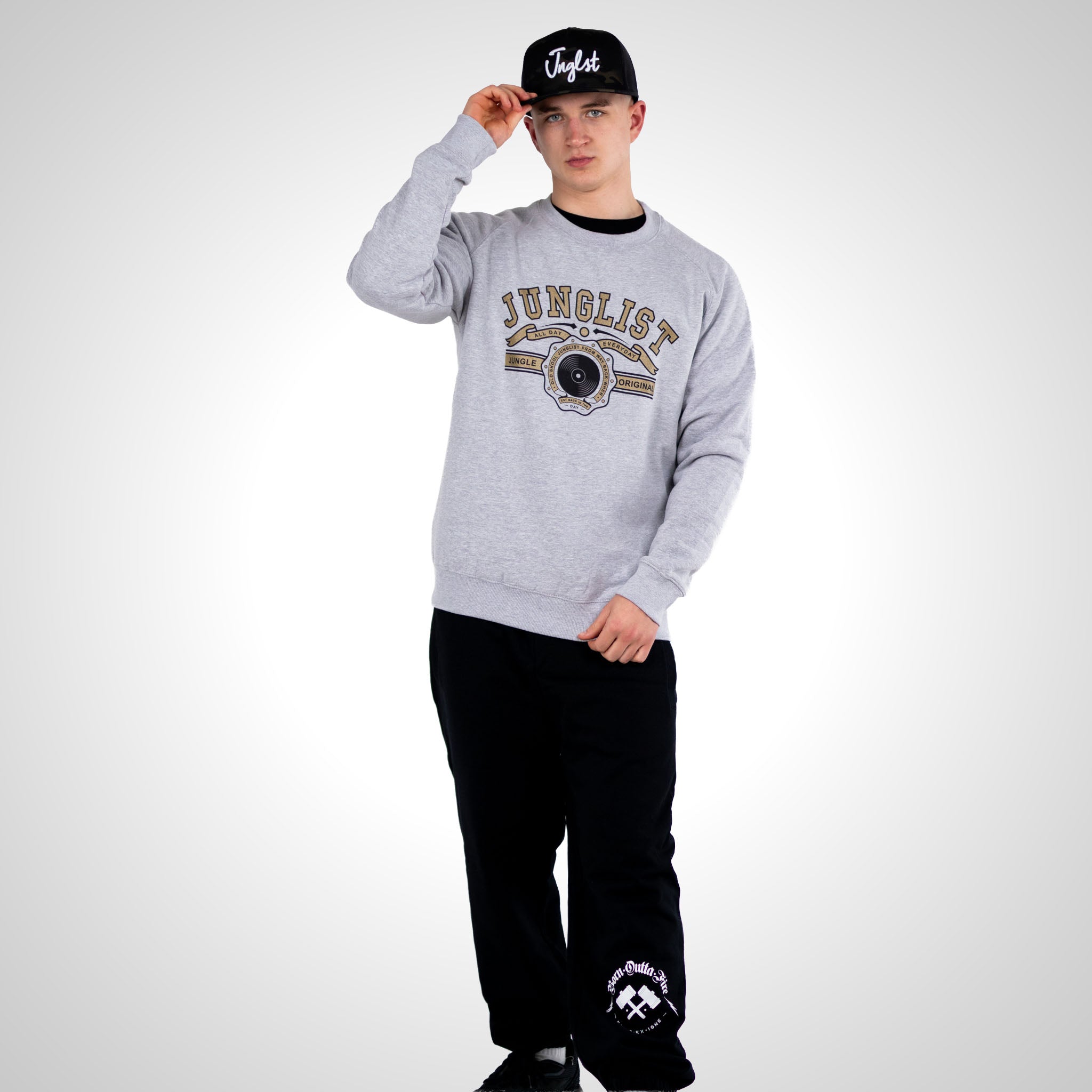 Original Junglist Grey Sweatshirt worn by Junglist