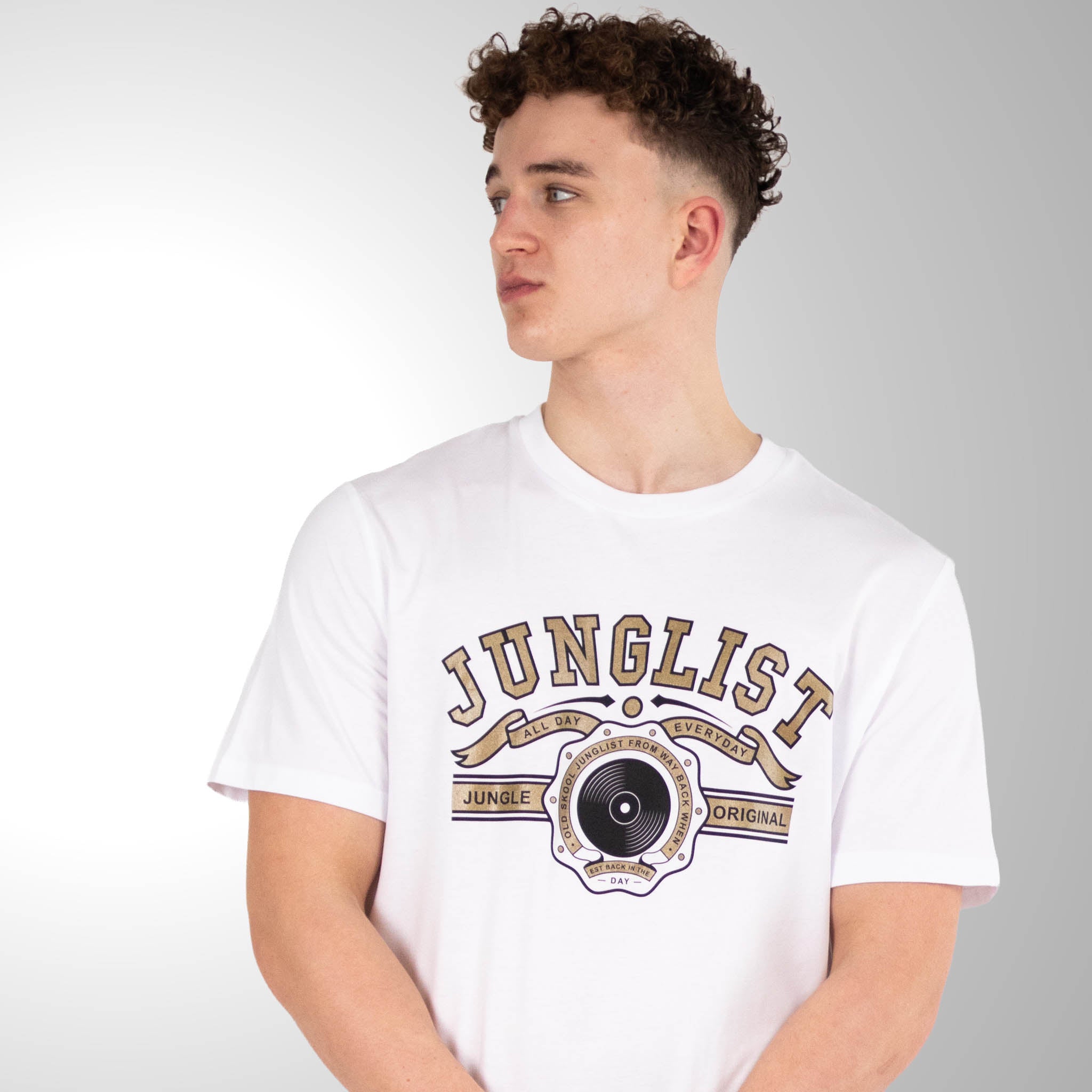 White Original Junglist worn by Junglist