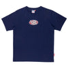 Oval Tag Navy Dosse Posse T Shirt