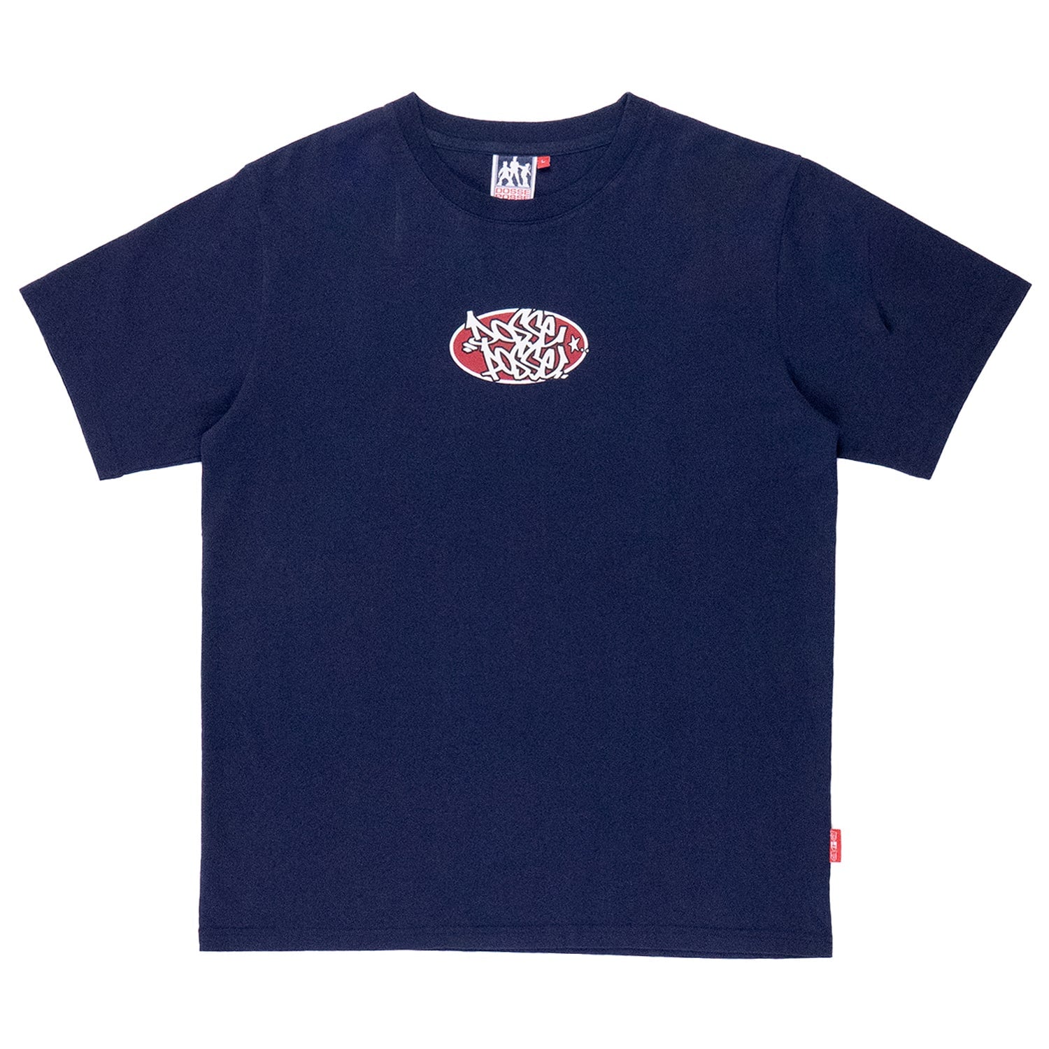 Oval Tag Navy Dosse Posse T Shirt