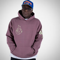 Born Outta Fire Flame Hoody worn by Marvellous Cain