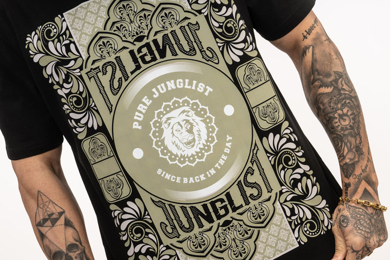 Pure Junglist Black Tee