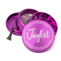 Purple Aluminium Grinder from Junglist Network